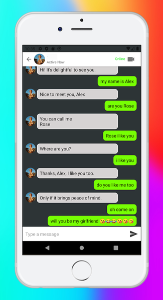 Chat With LIKE NASTYA - Image screenshot of android app
