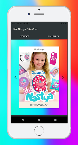 Chat With LIKE NASTYA - Image screenshot of android app