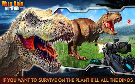 Wild Dinosaur Hunting Games 3D - Image screenshot of android app