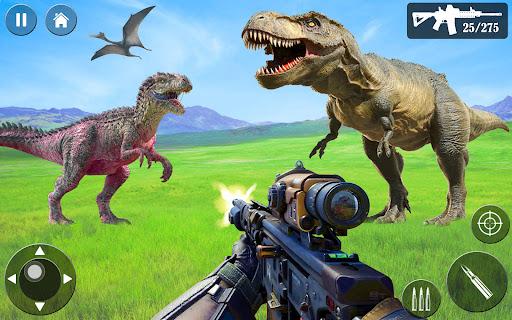 Wild Dinosaur Hunting Games 3D - Image screenshot of android app