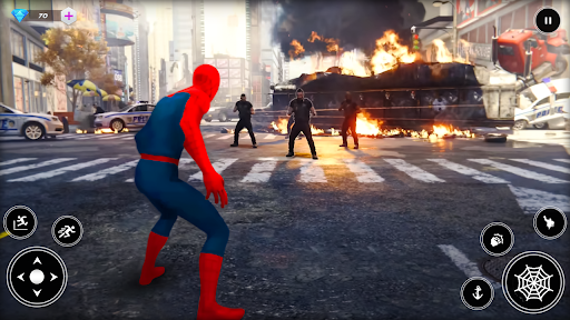 Spider Hero Miami Rope : Hero Fighting Games - Image screenshot of android app