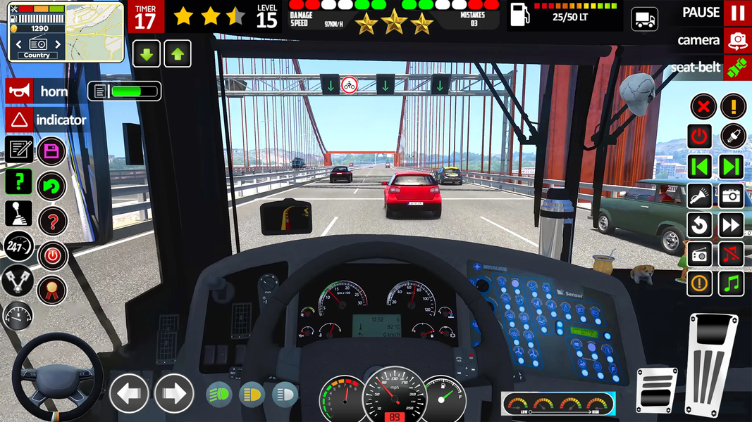 City Bus Simulator Bus Driving - Gameplay image of android game