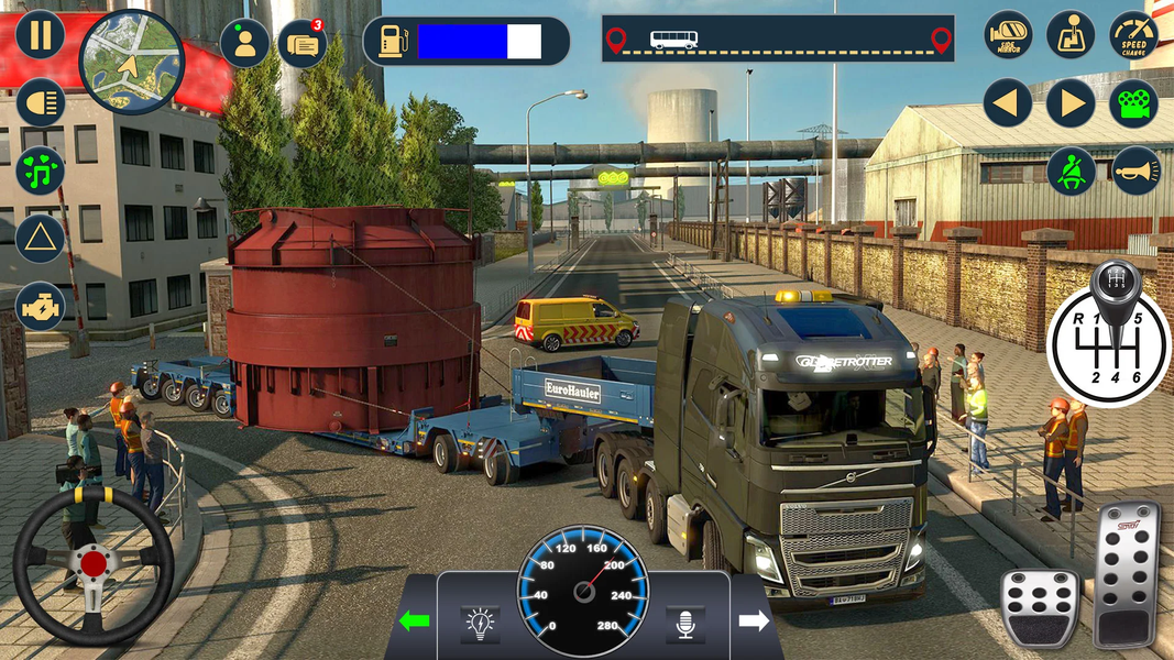 Cargo Truck Driving Truck Game - عکس بازی موبایلی اندروید