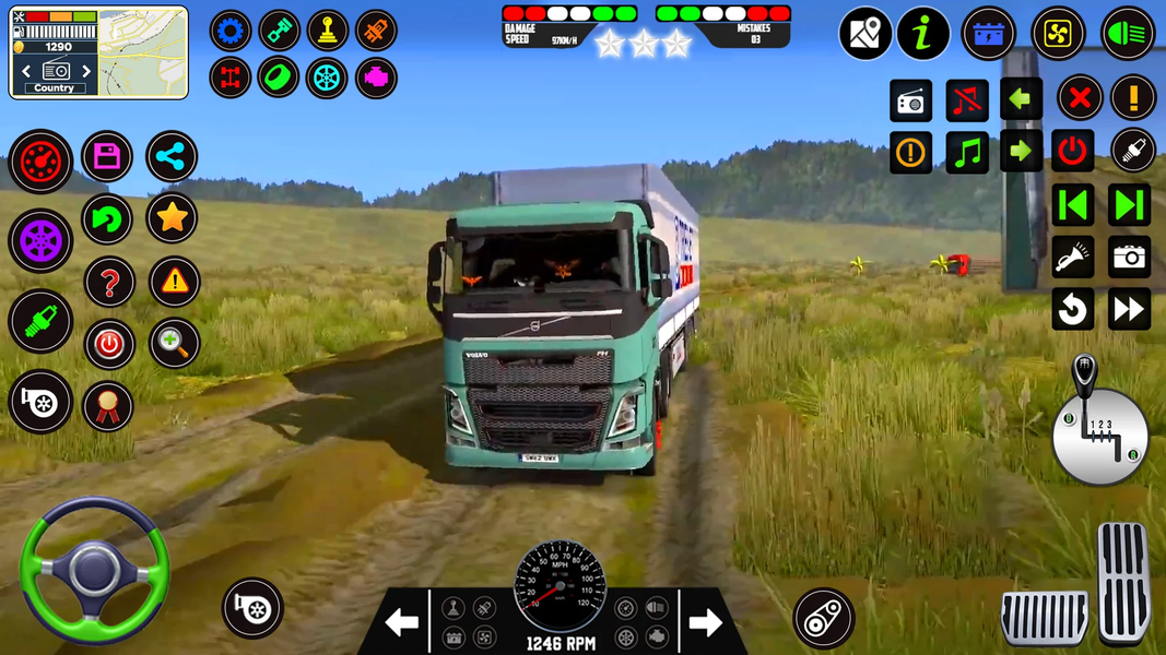 US Mud Truck Transport Game 3D - Image screenshot of android app