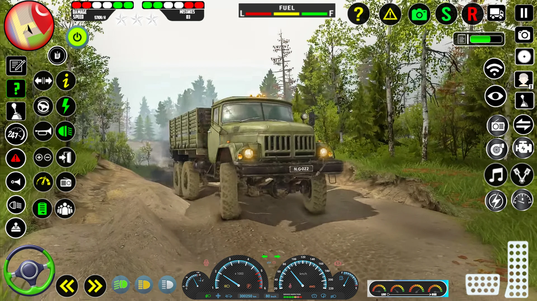 US Mud Truck Transport Game 3D - Image screenshot of android app