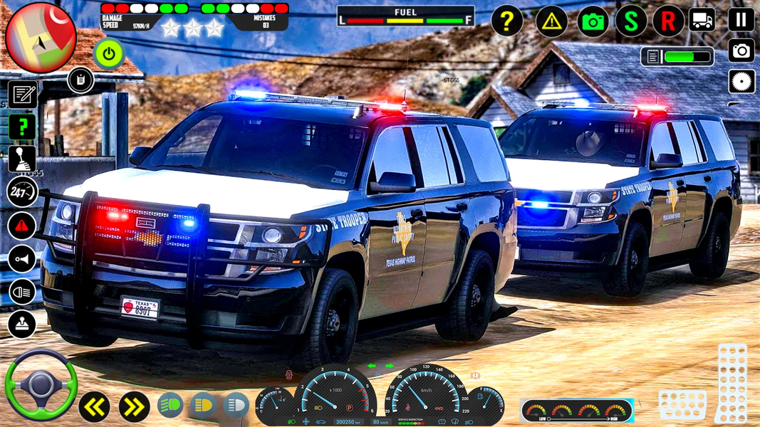US Police Car Simulator ۳D - عکس بازی موبایلی اندروید