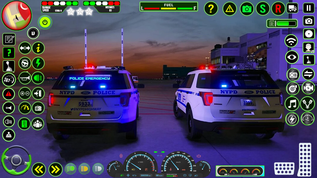 US Police Car Simulator ۳D - عکس بازی موبایلی اندروید