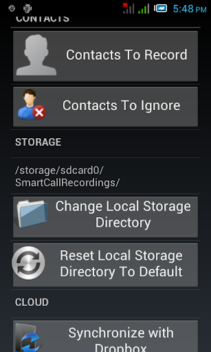Automatic Call Recorder - Image screenshot of android app