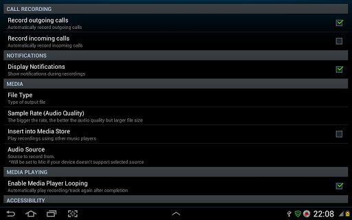 Automatic Call Recorder - Image screenshot of android app