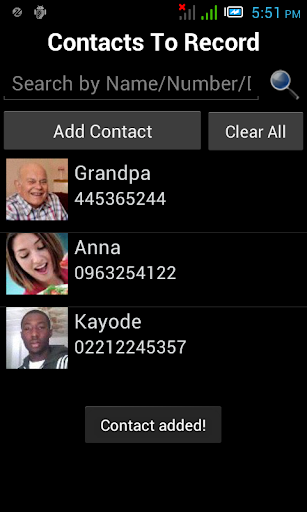 Automatic Call Recorder - Image screenshot of android app