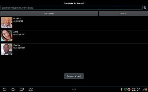 Automatic Call Recorder - Image screenshot of android app