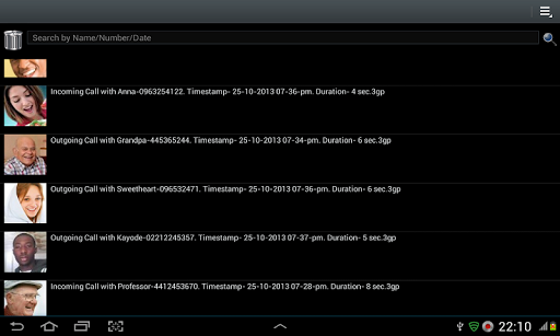 Automatic Call Recorder - Image screenshot of android app