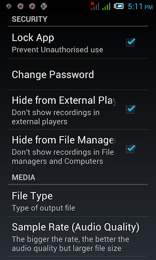 Automatic Call Recorder - Image screenshot of android app