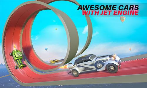 Jet Car Stunts Racing Car Game - عکس برنامه موبایلی اندروید