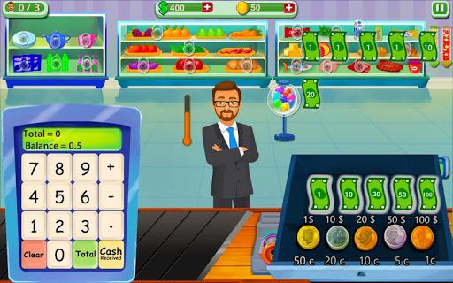 Supermarket Cash Register Sim: Girls Cashier Games - عکس بازی موبایلی اندروید