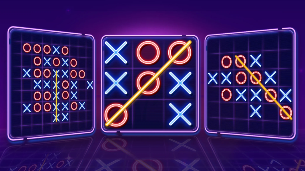 Tic Tac Toe & All Board Games - عکس بازی موبایلی اندروید