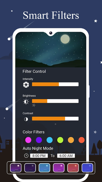 Blue Light Filter - عکس برنامه موبایلی اندروید