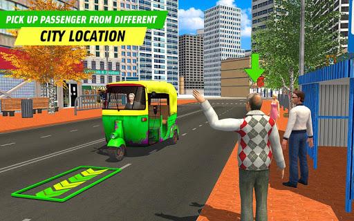 Tuk Tuk Auto Rickshaw 3D Games - Gameplay image of android game