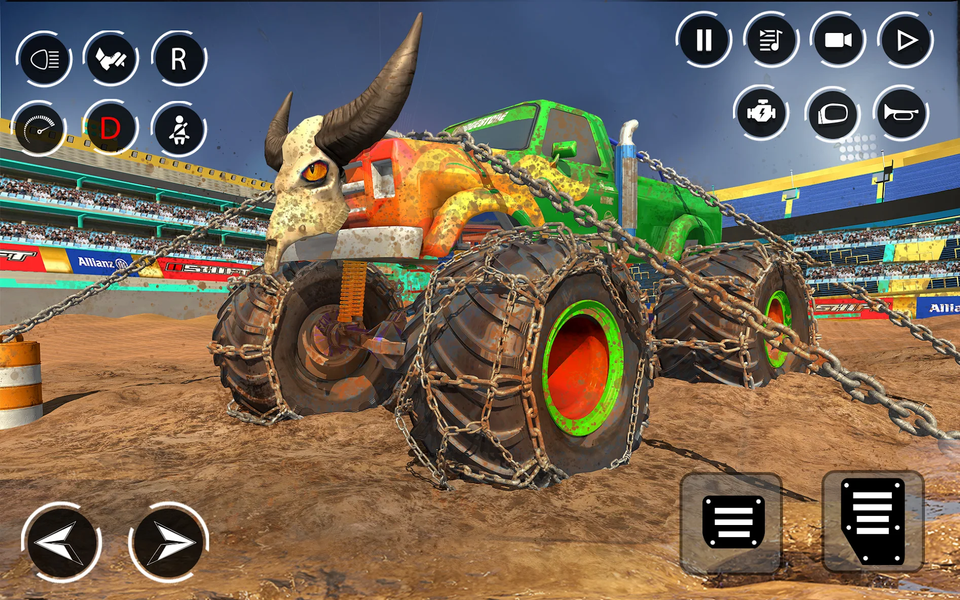 Real Monster Truck Game: Derby - عکس بازی موبایلی اندروید