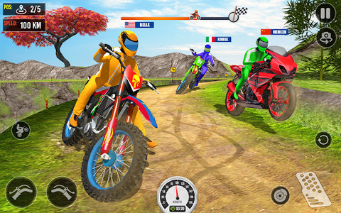 Dirt Bike Roof Top Racing Fun by Top Free 3D Car / Bike Racing and Shooting  Game / Games