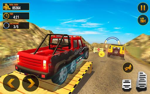 Uphill Jeep Driving Simulator - Image screenshot of android app