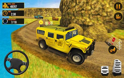 Uphill Jeep Driving Simulator - Image screenshot of android app