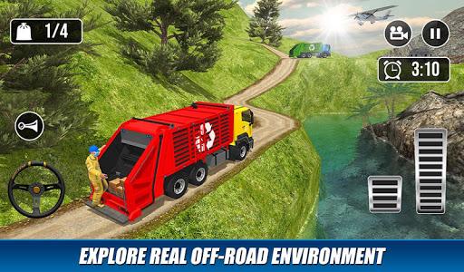 Offroad Garbage Truck Driving - عکس بازی موبایلی اندروید
