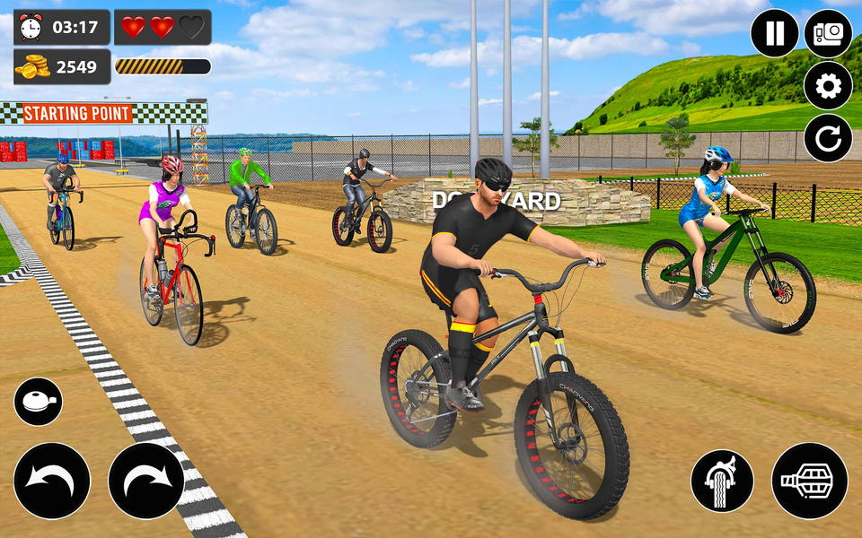 Cycle Stunts - Cycle Racing 3D - عکس بازی موبایلی اندروید