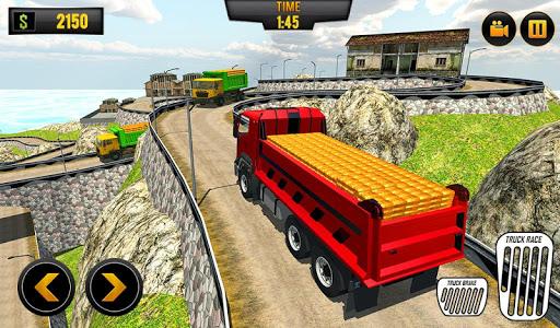 Uphill Gold Truck Simulator ۳D - عکس بازی موبایلی اندروید