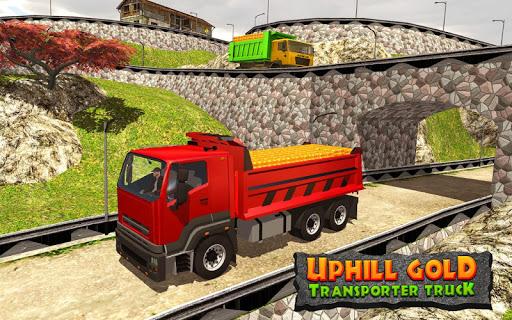 Uphill Gold Truck Simulator ۳D - عکس بازی موبایلی اندروید