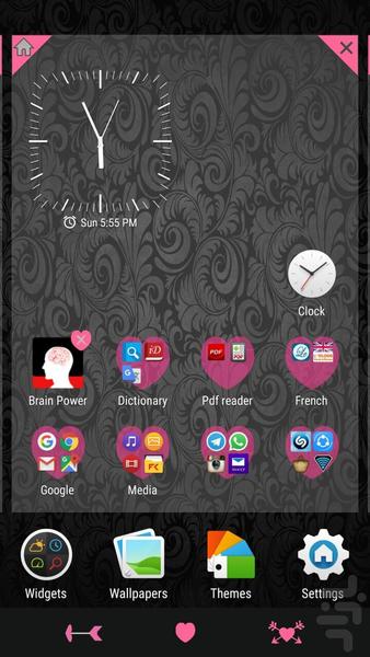 تم amazing black - عکس برنامه موبایلی اندروید