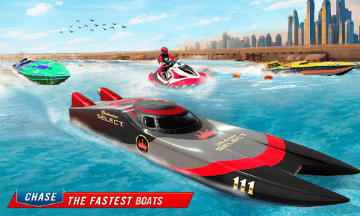 Jetski Boat Racing: Boat Games - Image screenshot of android app