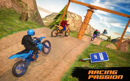 Motocross Dirt Bike Race Game - Gameplay image of android game
