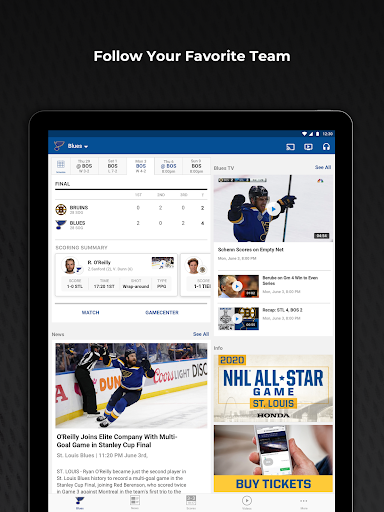 NHL - عکس برنامه موبایلی اندروید