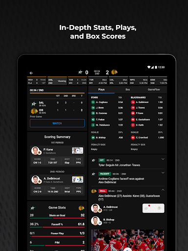 NHL - عکس برنامه موبایلی اندروید