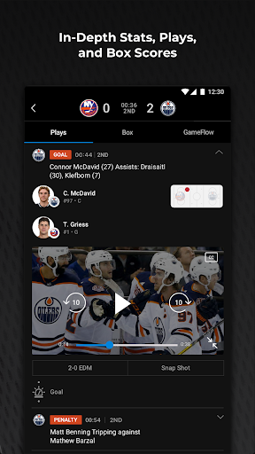NHL - عکس برنامه موبایلی اندروید