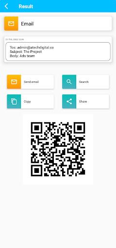 QR and Barcode scanner - عکس برنامه موبایلی اندروید