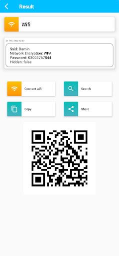 QR and Barcode scanner - عکس برنامه موبایلی اندروید