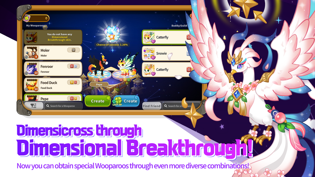 Wooparoo Odyssey-Build & Breed - عکس بازی موبایلی اندروید