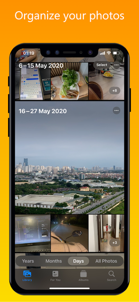 Photo Manager Phone ۱۵ - عکس برنامه موبایلی اندروید