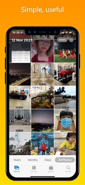 Photo Manager Phone 15 - عکس برنامه موبایلی اندروید