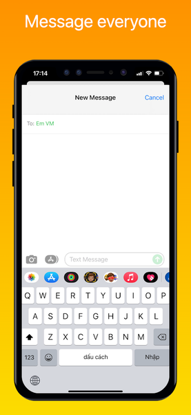 Messages Phone ۱۶ - عکس برنامه موبایلی اندروید