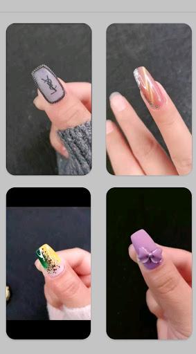 Nail Arts Step By Step, Nail Polish Tutorials - Image screenshot of android app