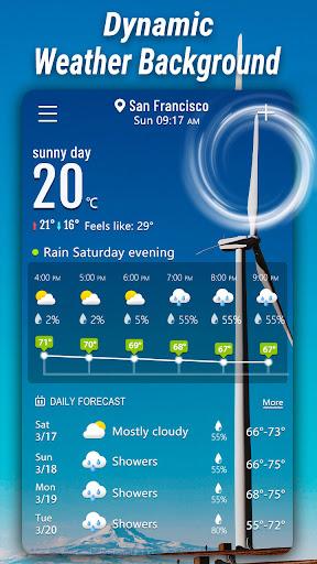 Weather Forecast - عکس برنامه موبایلی اندروید