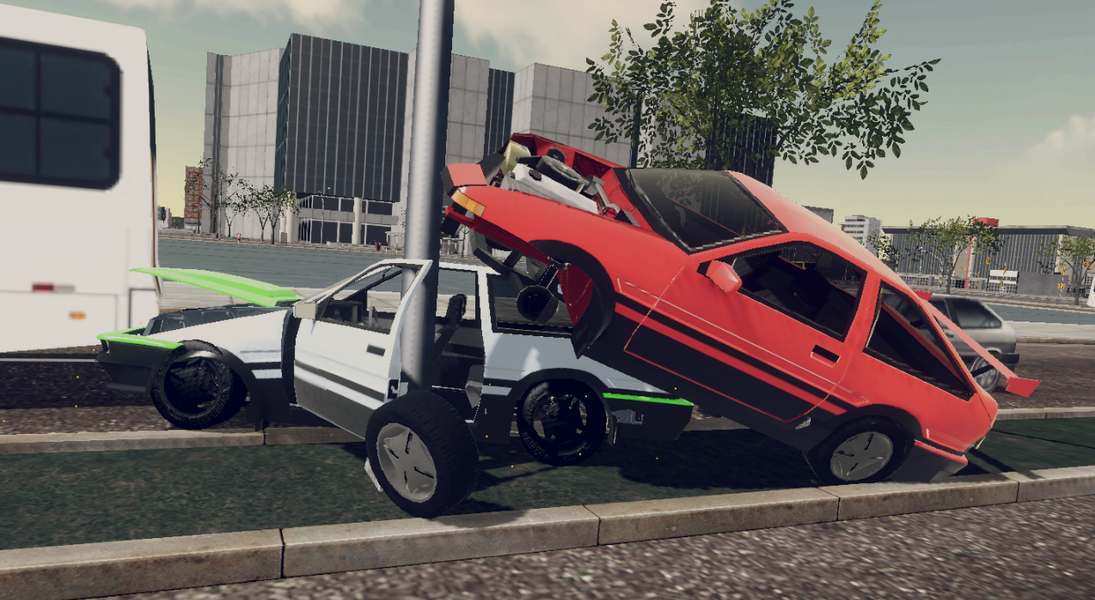 Car Crashing Engine ۲۰۲۱ - عکس بازی موبایلی اندروید