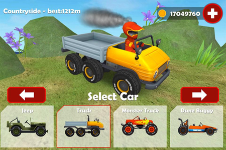 Hill Racing 3D - Gameplay image of android game