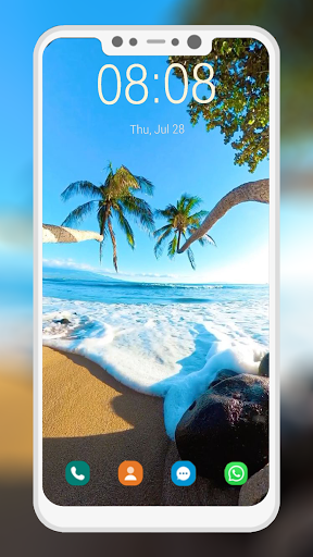 Beach Wallpaper - Image screenshot of android app