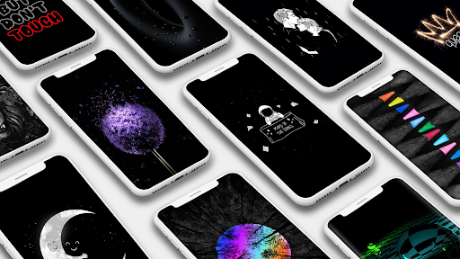 Black Wallpaper - Image screenshot of android app