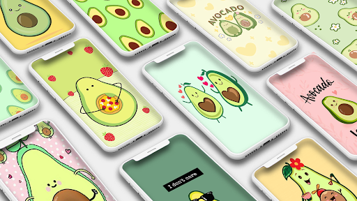 Cute Avocado Wallpapers - Image screenshot of android app