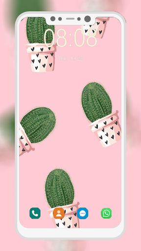 Cute Cactus Wallpapers - Image screenshot of android app